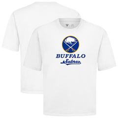Buffalo Sabres - Levelwear Team Surge Luxe Signature Knit T-Shirt White
