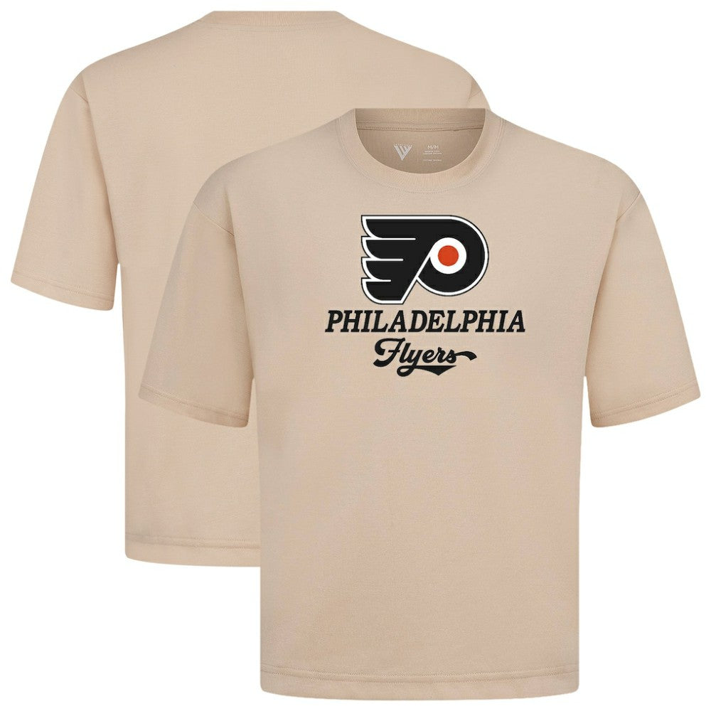 Philadelphia Flyers - Levelwear Team Surge Luxe Signature Knit T-Shirt Khaki