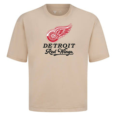 Detroit Red Wings - Levelwear Team Surge Luxe Signature Knit T-Shirt Khaki