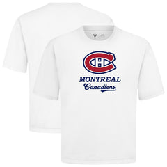 Montreal Canadiens - Levelwear Team Surge Luxe Signature Knit T-Shirt White