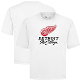 Detroit Red Wings - Levelwear Team Surge Luxe Signature Knit T-Shirt White