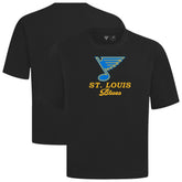 St. Louis Blues - Levelwear Team Surge Luxe Signature Knit T-Shirt Black