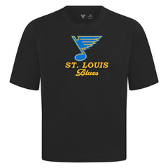 St. Louis Blues - Levelwear Team Surge Luxe Signature Knit T-Shirt Black