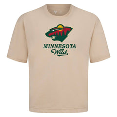 Minnesota Wild - Levelwear Team Surge Luxe Signature Knit T-Shirt Khaki