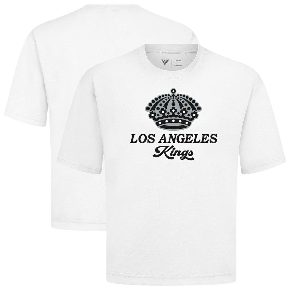 Los Angeles Kings - Levelwear Team Surge Luxe Signature Knit T-Shirt White