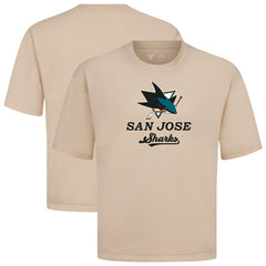 San Jose Sharks - Levelwear Team Surge Luxe Signature Knit T-Shirt Khaki