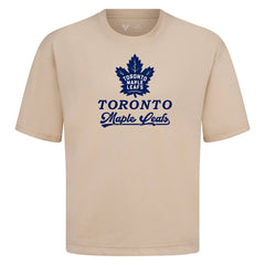 Toronto Maple Leafs - Levelwear Team Surge Luxe Signature Knit T-Shirt Khaki