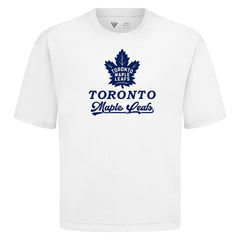 Toronto Maple Leafs - Levelwear Team Surge Luxe Signature Knit T-Shirt White