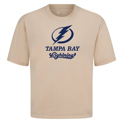 Tampa Bay Lightning - Levelwear Team Surge Luxe Signature Knit T-Shirt Khaki