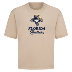Florida Panthers - Levelwear Team Surge Luxe Signature Knit T-Shirt Khaki