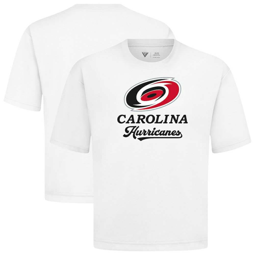 Carolina Hurricanes - Levelwear Team Surge Luxe Signature Knit T-Shirt White