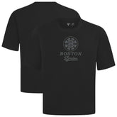 Boston Bruins Levelwear Shadow Surge Luxe Signature Knit T-Shirt Black