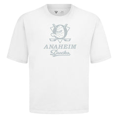 Anaheim Ducks - Levelwear Shadow Surge Luxe Signature Knit T-Shirt White