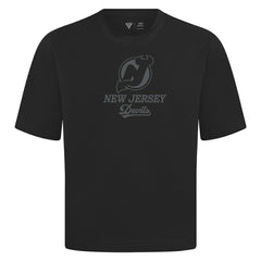 New Jersey Devils - Levelwear Shadow Surge Luxe Signature Knit T-Shirt Black