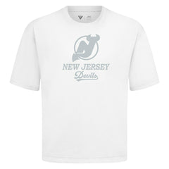New Jersey Devils - Levelwear Shadow Surge Luxe Signature Knit T-Shirt White