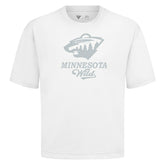 Minnesota Wild - Levelwear Shadow Surge Luxe Signature Knit T-Shirt White