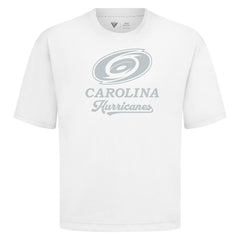 Carolina Hurricanes - Levelwear Shadow Surge Luxe Signature Knit T-Shirt White