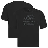 Carolina Hurricanes - Levelwear Shadow Surge Luxe Signature Knit T-Shirt Black