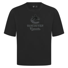 Vancouver Canucks - Levelwear Shadow Surge Luxe Signature Knit T-Shirt Black
