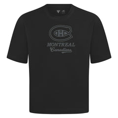 Montreal Canadiens - Levelwear Shadow Surge Luxe Signature Knit T-Shirt Black