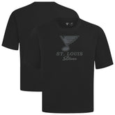 St. Louis Blues - Levelwear Shadow Surge Luxe Signature Knit T-Shirt Black