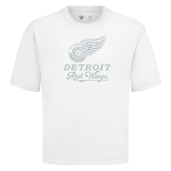Detroit Red Wings - Levelwear Shadow Surge Luxe Signature Knit T-Shirt White