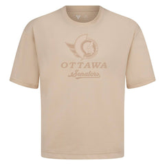 Ottawa Senators - Levelwear Shadow Surge Luxe Signature Knit T-Shirt Khaki