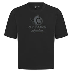 Ottawa Senators - Levelwear Shadow Surge Luxe Signature Knit T-Shirt Black