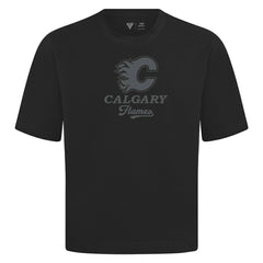 Calgary Flames - Levelwear Shadow Surge Luxe Signature Knit T-Shirt Black