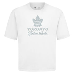 Toronto Maple Leafs - Levelwear Shadow Surge Luxe Signature Knit T-Shirt White