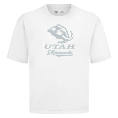 Utah Mammoth - Levelwear Shadow Surge Luxe Signature Knit T-Shirt White