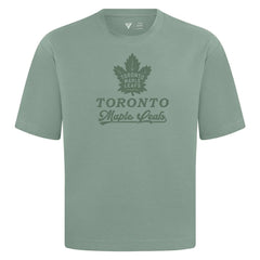 Toronto Maple Leafs - Levelwear Shadow Surge Luxe Signature Knit T-Shirt Green