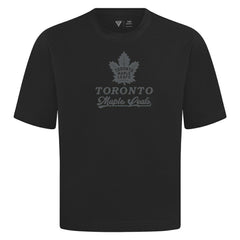 Toronto Maple Leafs - Levelwear Shadow Surge Luxe Signature Knit T-Shirt Black