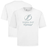 Tampa Bay Lightning - Levelwear Shadow Surge Luxe Signature Knit T-Shirt White