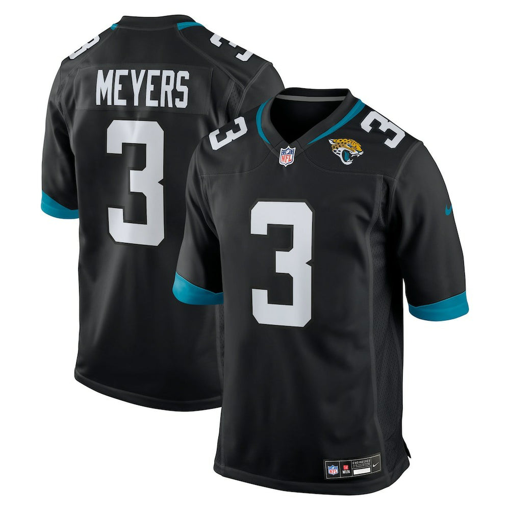 Jakobi Meyers Jacksonville Jaguars Alternate Game Jersey Black - Nike