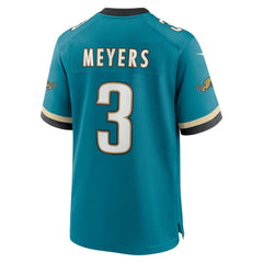 Jakobi Meyers Jacksonville Jaguars Alternate 2 Prowler Throwback Game Jersey Teal - Nike