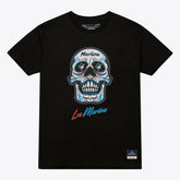 Miami Marlins Mitchell & Ness Women's Sugar Skull Boxy T-Shirt discount