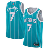 NBA - Kon Knueppel Charlotte Hornets Jordan Brand Unisex Swingman Jersey - Icon Edition - Teal