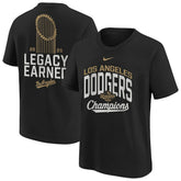 Los Angeles Dodgers Nike Youth 2026 Gold Collection Legacy Earned T-Shirt On Sale