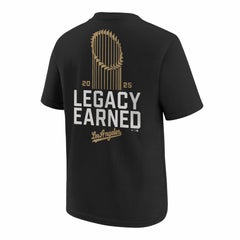 Los Angeles Dodgers Nike Youth 2026 Gold Collection Legacy Earned T-Shirt On Sale