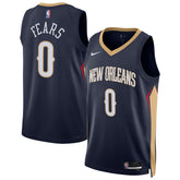 Nike - Jeremiah Fears New Orleans Pelicans Unisex Swingman Jersey - Icon Edition - Navy