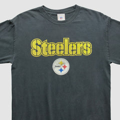 Pittsburgh Steelers NFL 2000s Long Sleeve T-shirt Black Vintage - Fanatics