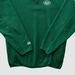 New York Jets Majestic 2000s 1/4 Zip Sweatshirt Green Vintage - Fanatics