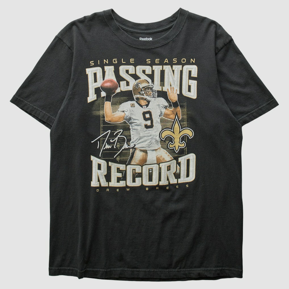 New Orleans Saints Reebok 2010s T-shirt Black Vintage - Fanatics
