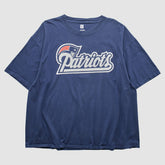 New England Patriots NFL 2010s T-shirt Navy Vintage - Fanatics