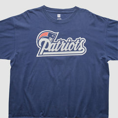 New England Patriots NFL 2010s T-shirt Navy Vintage - Fanatics