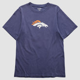 Denver Broncos Reebok 2000s T-shirt Navy Vintage - Fanatics