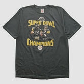 Pittsburgh Steelers NFL 2009 T-shirt Charcoal Vintage - Fanatics
