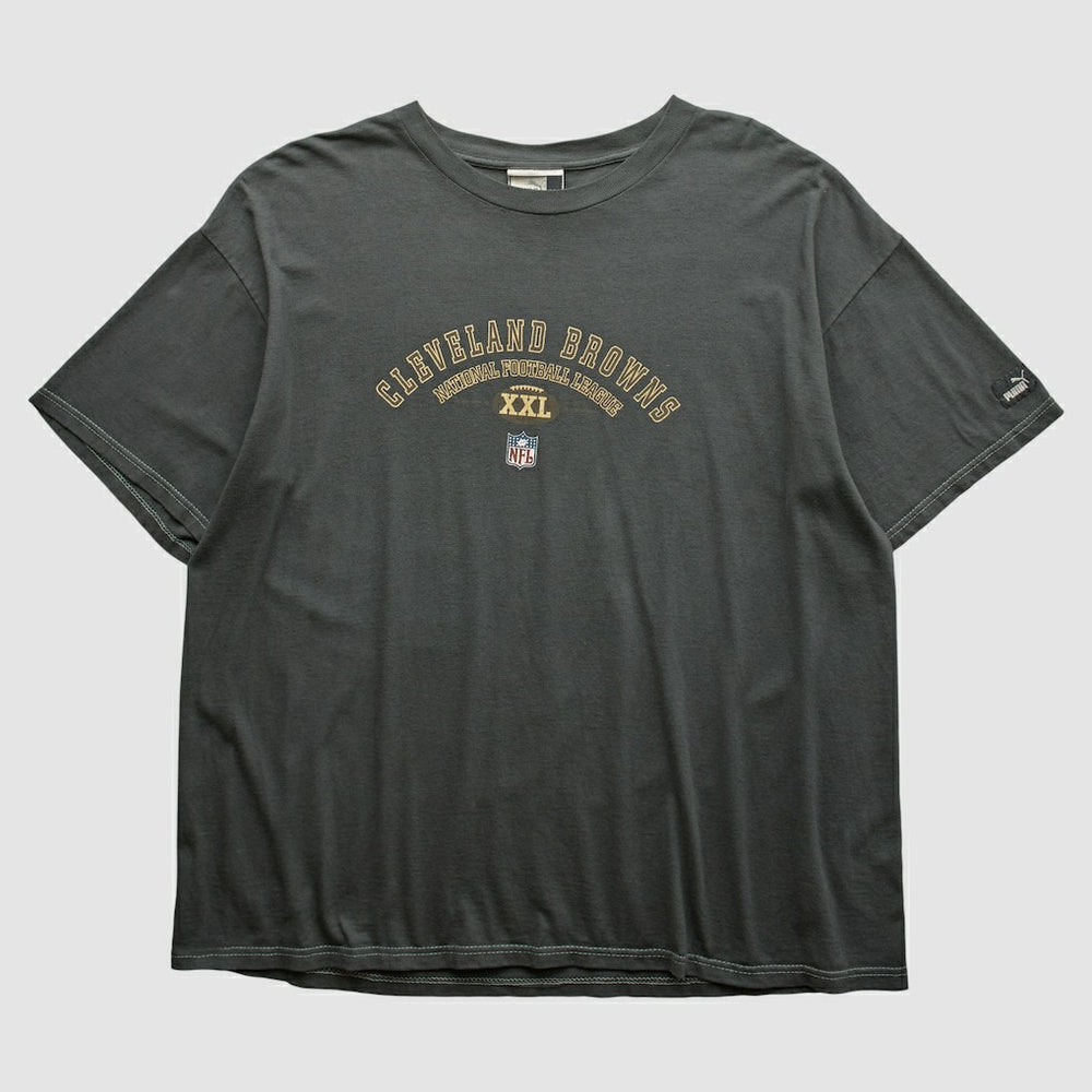 Cleveland Browns 2000s T-shirt Charcoal Vintage - Fanatics