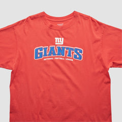 New York Giants Reebok 2010s T-shirt Red Vintage - Fanatics